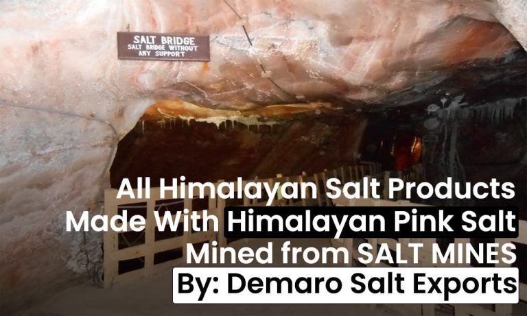Bridge inside Khewra Salt Mines