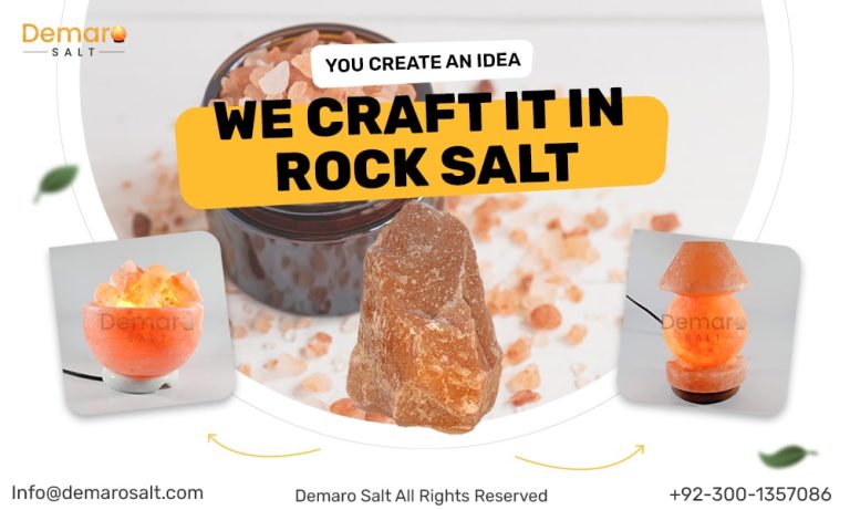 We Craft Your Ideas into Salt Lamps