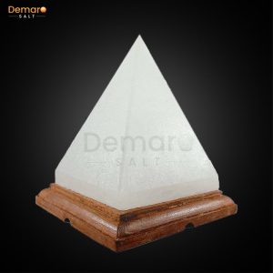 Pyramid Salt Lamp