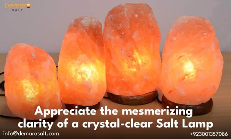 Crystal Clear Salt Lamp