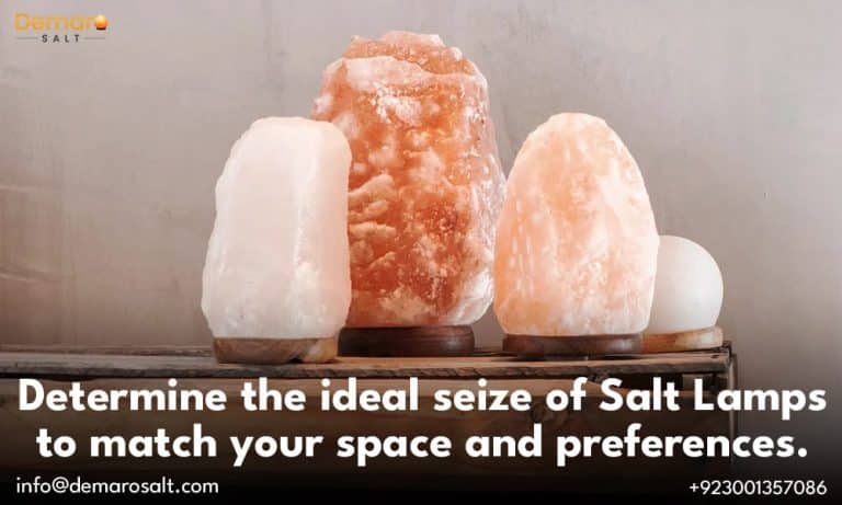 Size and Weight Considerations for Salt Lamps
